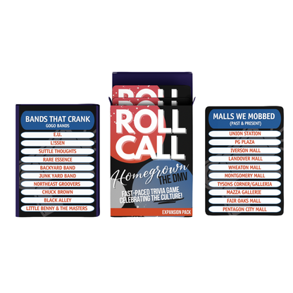 ROLL CALL: Homegrown Expansion Pack-The DMV